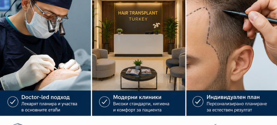 Топ 10 клиники за присаждане на коса в Турция – doctor-led клиники и лекари